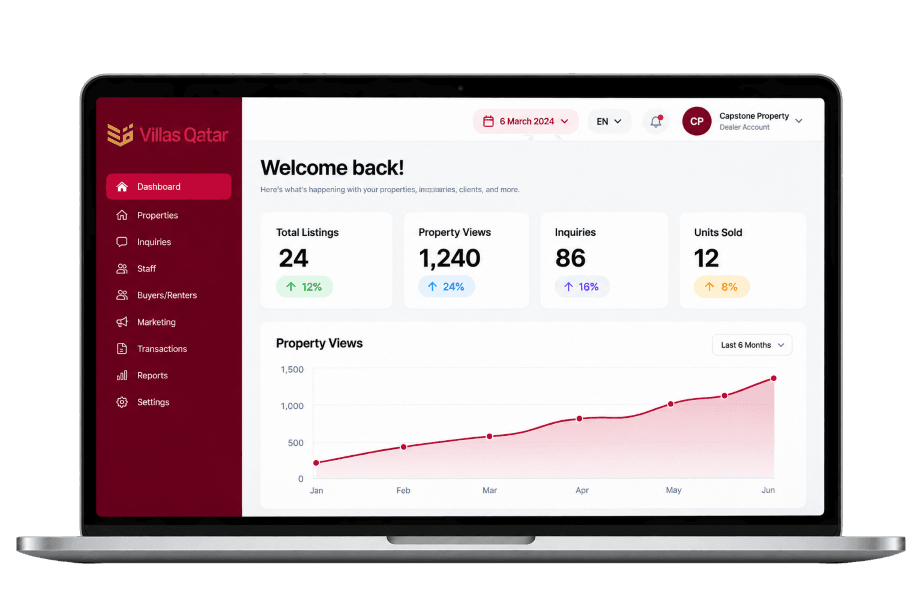 Villas Qatar Dealer Portal